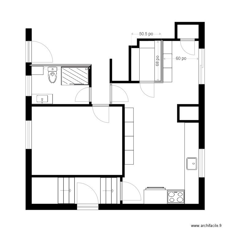lesco cuisine1. Plan de 0 pièce et 0 m2