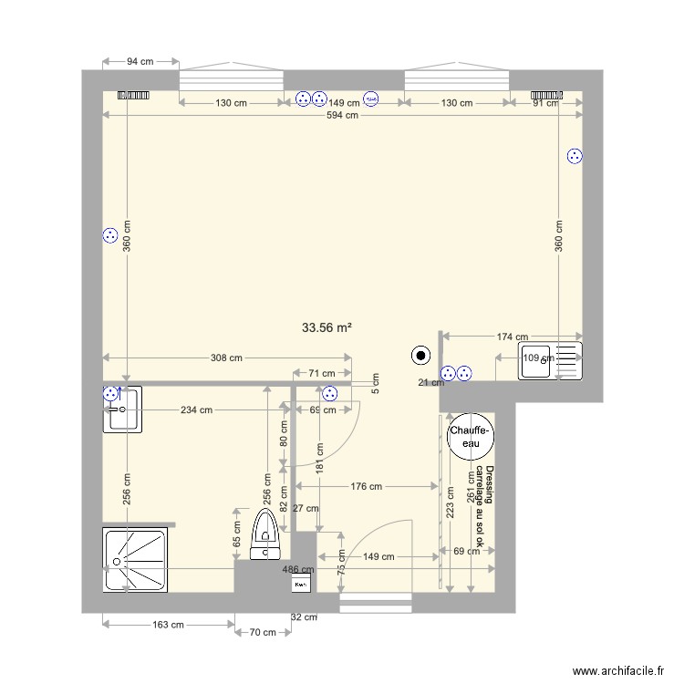 Studio ile marante. Plan de 0 pièce et 0 m2