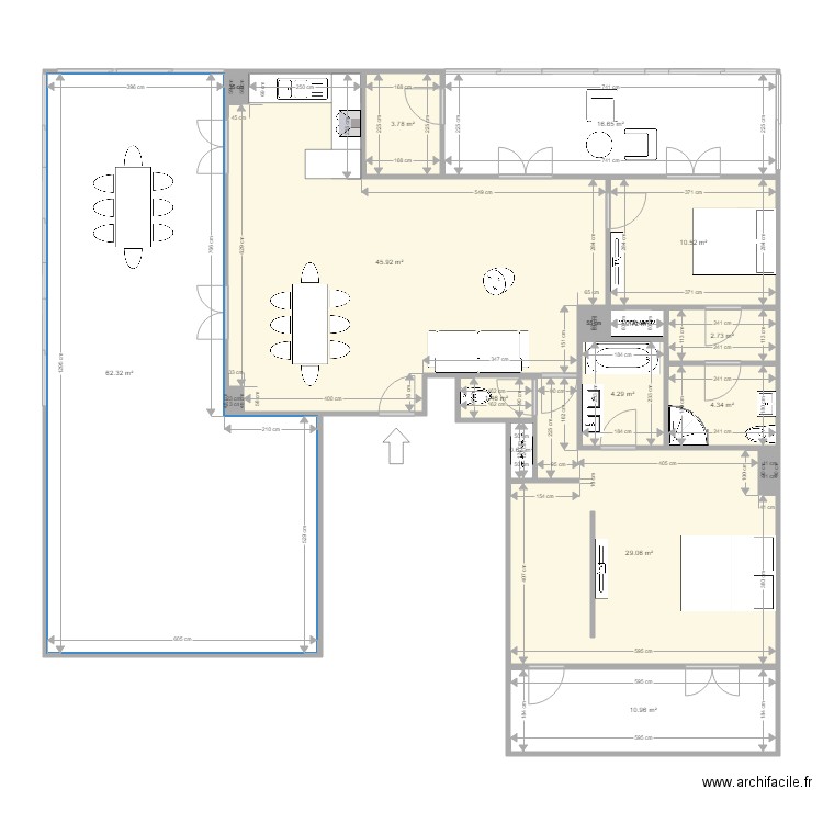 Plan F34 Salines. Plan de 0 pièce et 0 m2