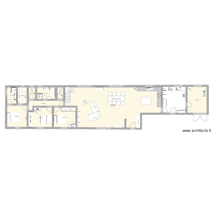 Maison 2 . Plan de 0 pièce et 0 m2