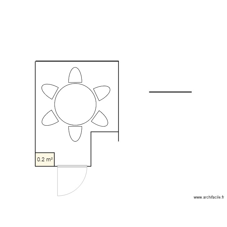 Courette le Tréport. Plan de 0 pièce et 0 m2