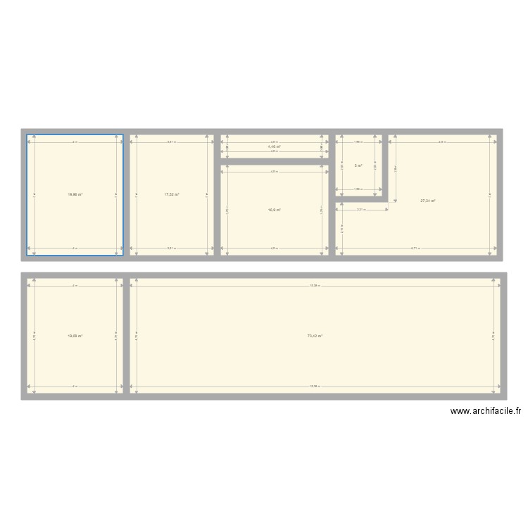 maison rohan 2. Plan de 0 pièce et 0 m2