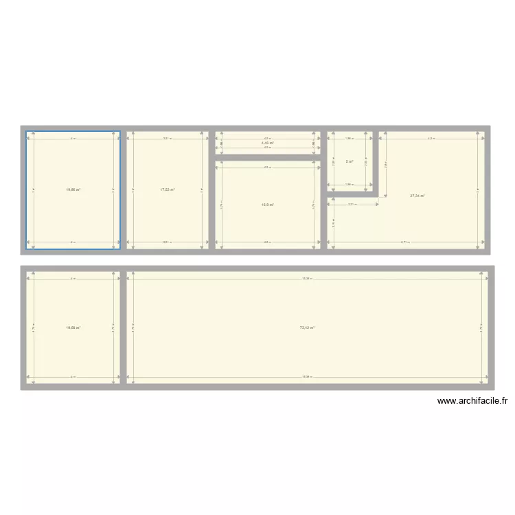 maison rohan 2. Plan de 