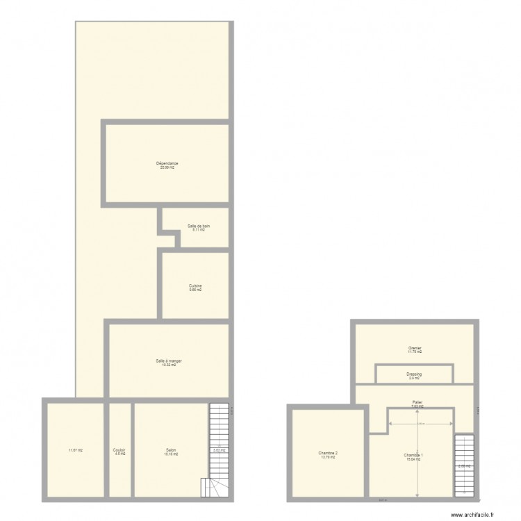 Maison avant mb. Plan de 0 pièce et 0 m2