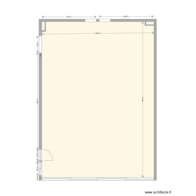 Salle resto Ivato emplacement vidange. Plan de 0 pièce et 0 m2