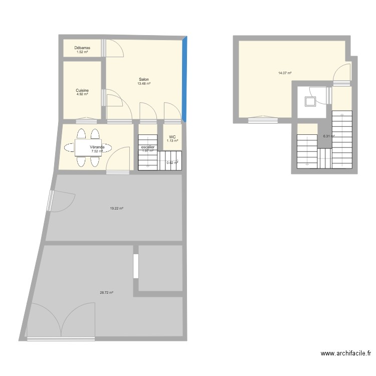 Maison Villiers 2. Plan de 0 pièce et 0 m2