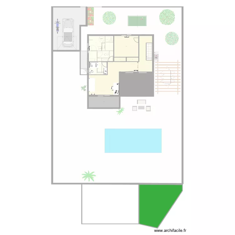 villeneuve. Plan de 