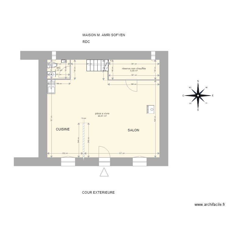 AMRI. Plan de 0 pièce et 0 m2