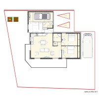 projet villa 2 chambres