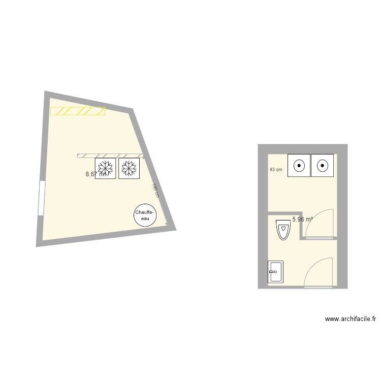 buanderie wc bas. Plan de 0 pièce et 0 m2