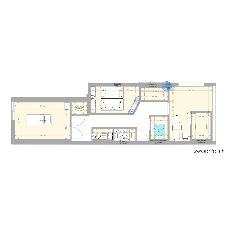 spa Hendaye. Plan de 0 pièce et 0 m2