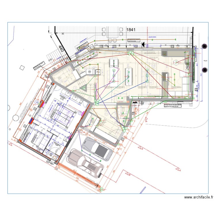 nouvelle cuisine 12 09 avec elec. Plan de 10 pièces et 127 m2