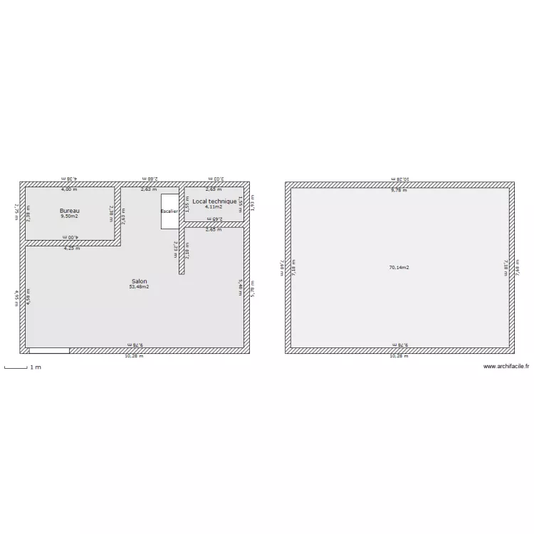 Maison. Plan de Maison. Plan de