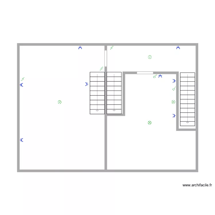 Posn Etage Thierry. Plan de 