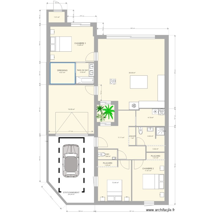 CUISINE SURFACE. Plan de 0 pièce et 0 m2