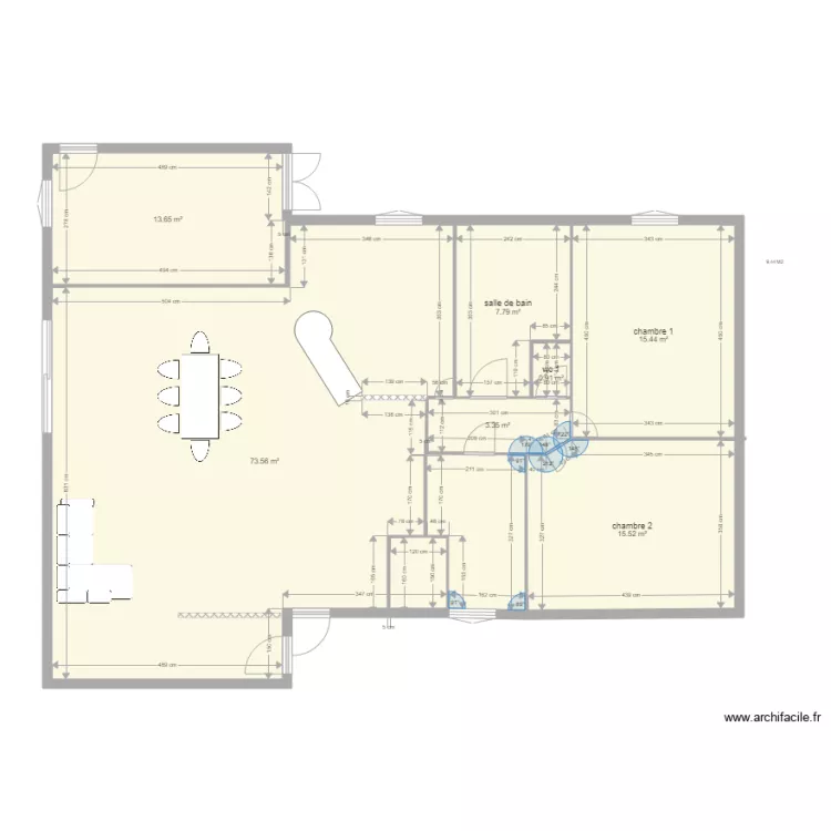 maison muy 14. Plan de 