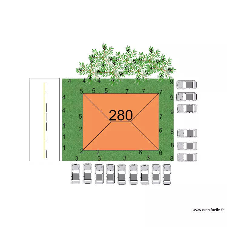 Gicleur 280. Plan de Gicleur 280. Plan de