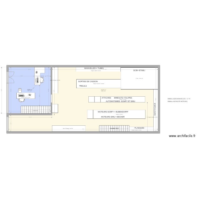 PLan sequestre0712-2. Plan de 4 pièces et 211 m2