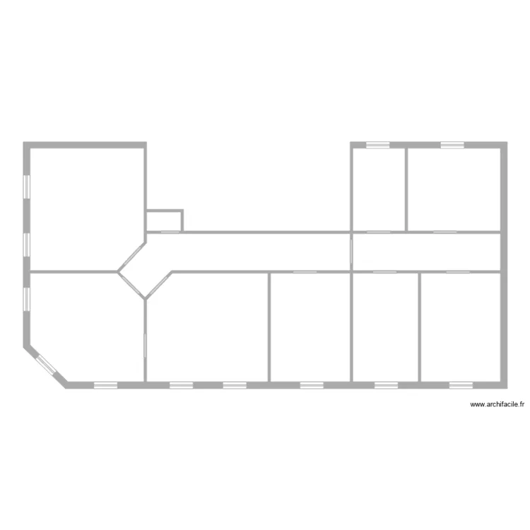 HUSSON STRASBOURG. Plan de 