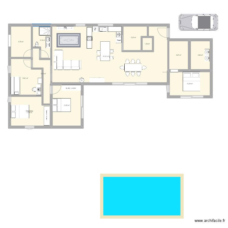 idée maison 1 . Plan de 0 pièce et 0 m2