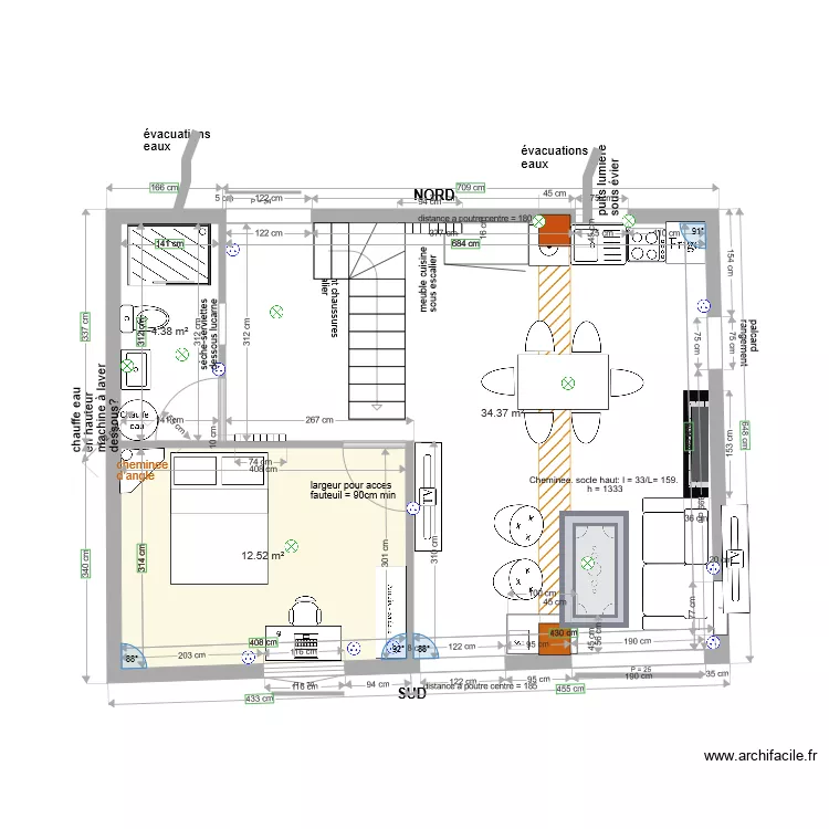 RDC Pinceloup 1 Option10. Plan de 