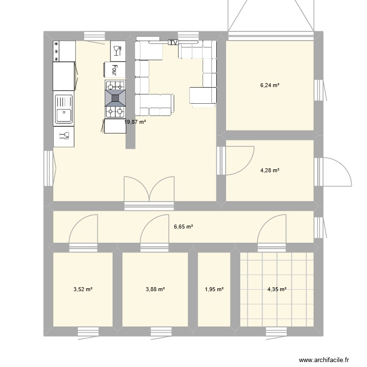 djebali. Plan de 0 pièce et 0 m2
