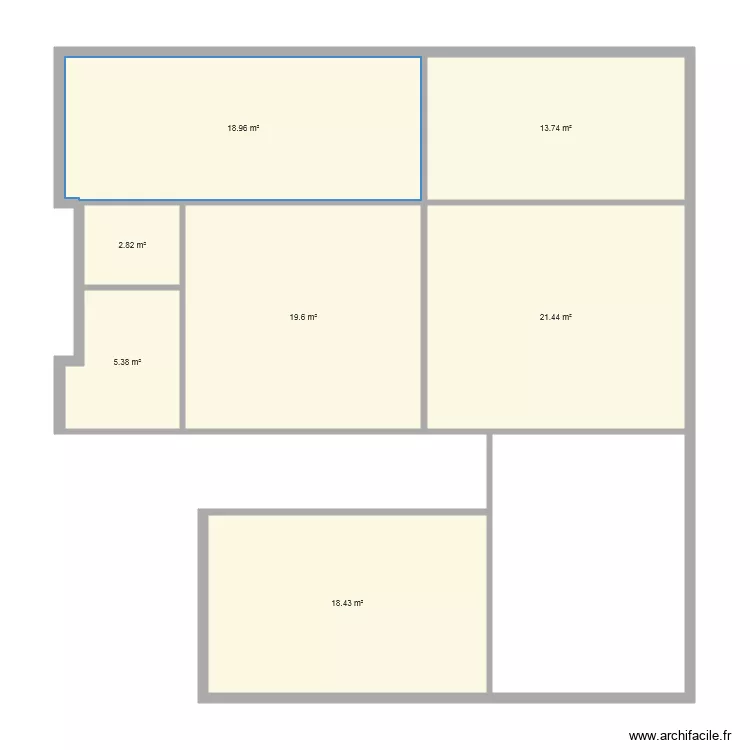 ZAGHDOUN  2 EXTENTION. Plan de 