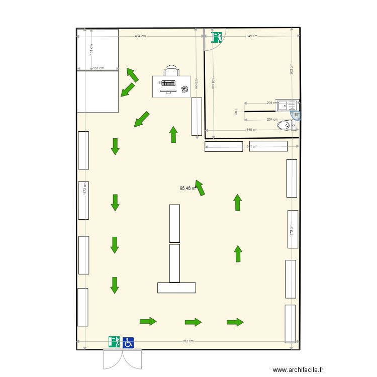PLAN MAG. Plan de 0 pièce et 0 m2