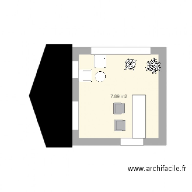 cabane 1. Plan de 0 pièce et 0 m2