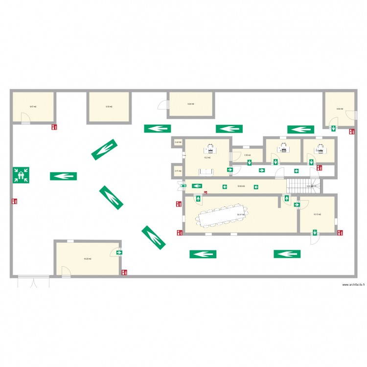 SO TAHOUA RDC. Plan de 0 pièce et 0 m2