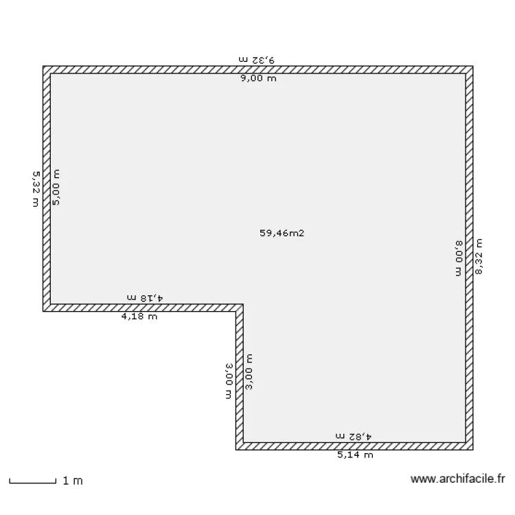 piscine mar-jo. Plan de 