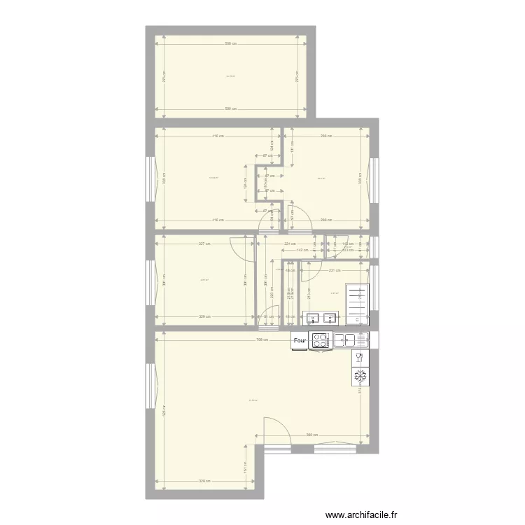 Vign&egrave;res. Plan de 