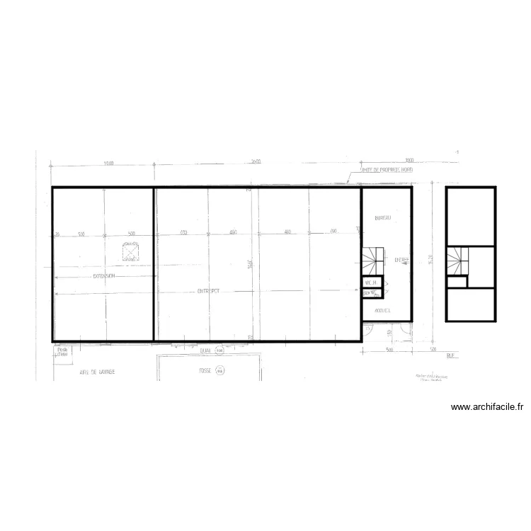 766 croquis c. Plan de 