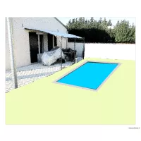 Piscine volet paysager