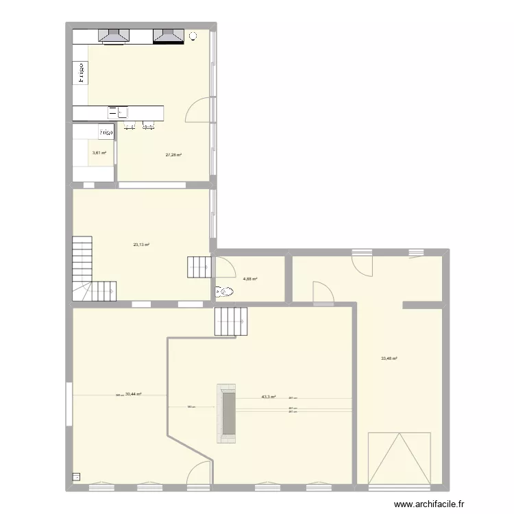 Esnandes RDC. Plan de 