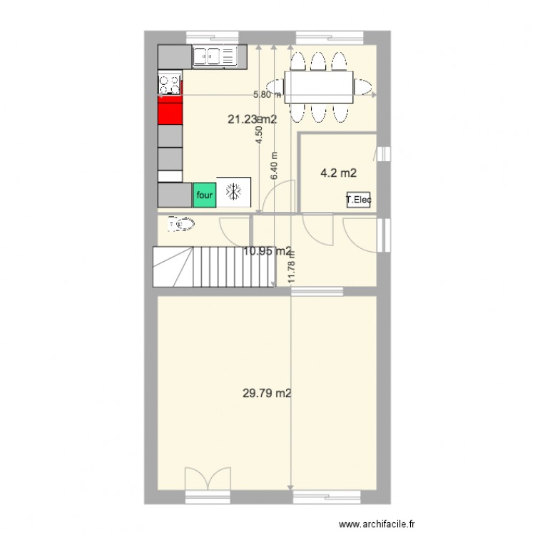 Samuel plan RDCH 071015. Plan de 0 pièce et 0 m2