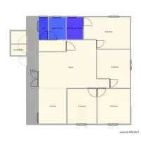 maison familiale apr&egrave;s travaux plan alternatif 3