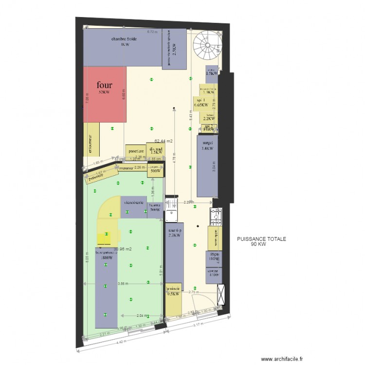 garlan 50 ELEC. Plan de 0 pièce et 0 m2