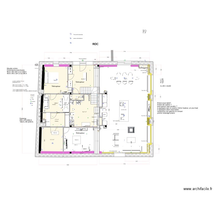 RDC-V5. Plan de 0 pièce et 0 m2