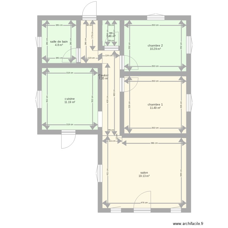 le 8 sans terrain. Plan de 0 pièce et 0 m2