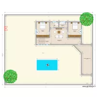 Ngaparou plan &eacute;tage meubl&eacute;