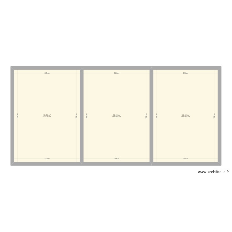 grange rom. Plan de 0 pièce et 0 m2