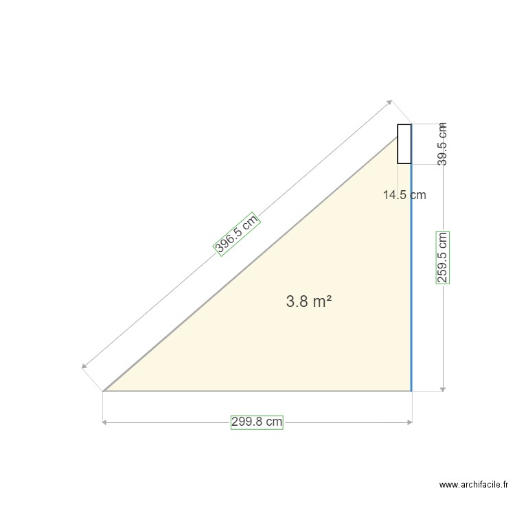 sous escalier. Plan de 0 pièce et 0 m2