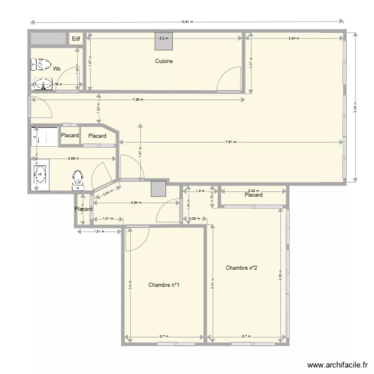Caillavet fini. Plan de Caillavet fini. Plan de