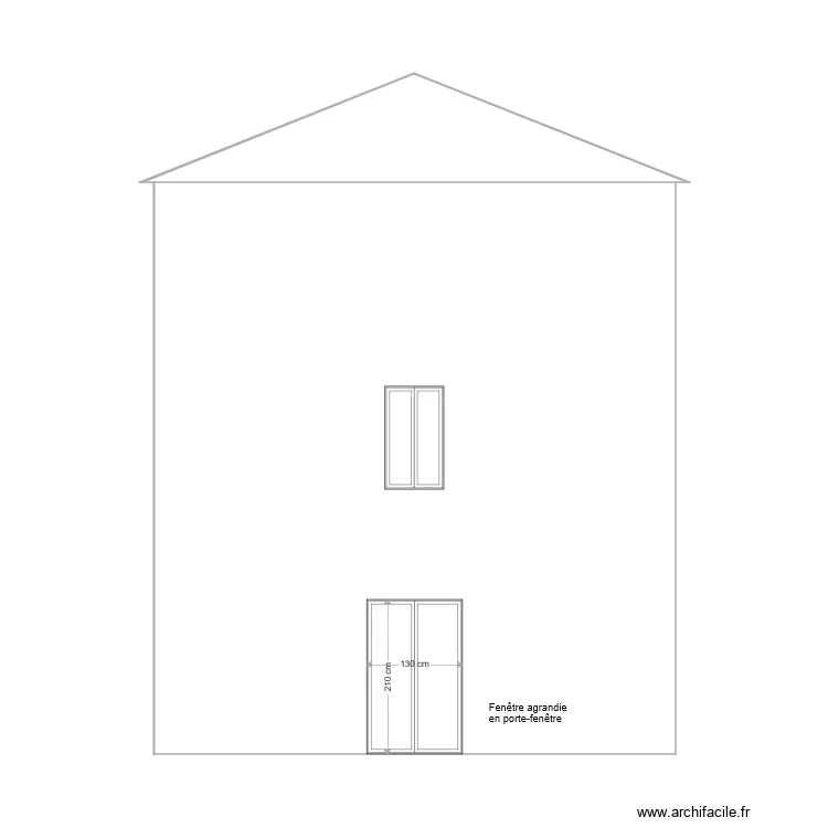facade ouest2a. Plan de 