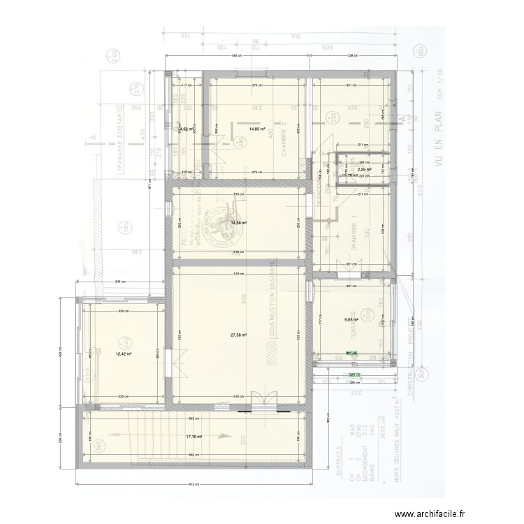 Fornols. Plan de 0 pièce et 0 m2