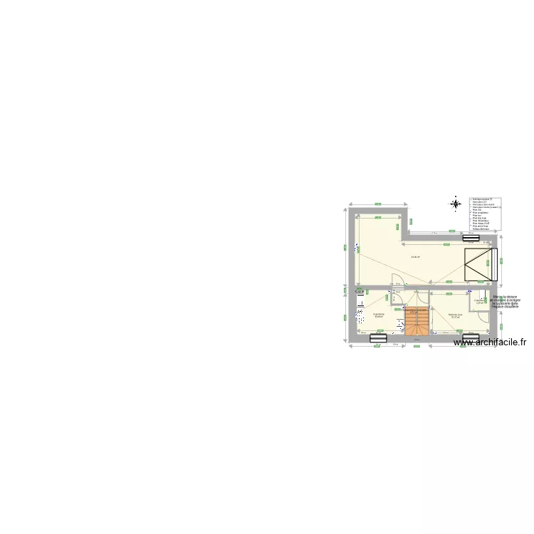Maison Vezin SS v9. Plan de 