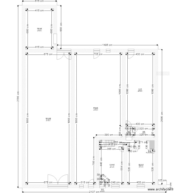 FABRE RDC. Plan de 0 pièce et 0 m2