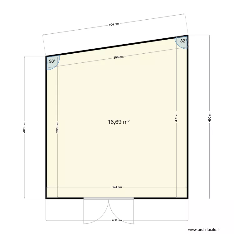 abri. Plan de abri. Plan de