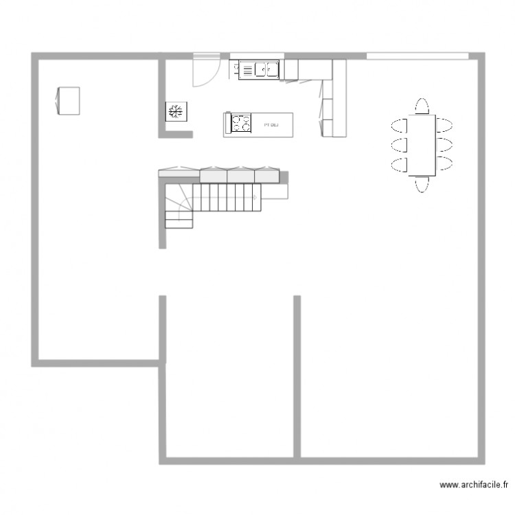 CUISINE 4. Plan de 0 pièce et 0 m2